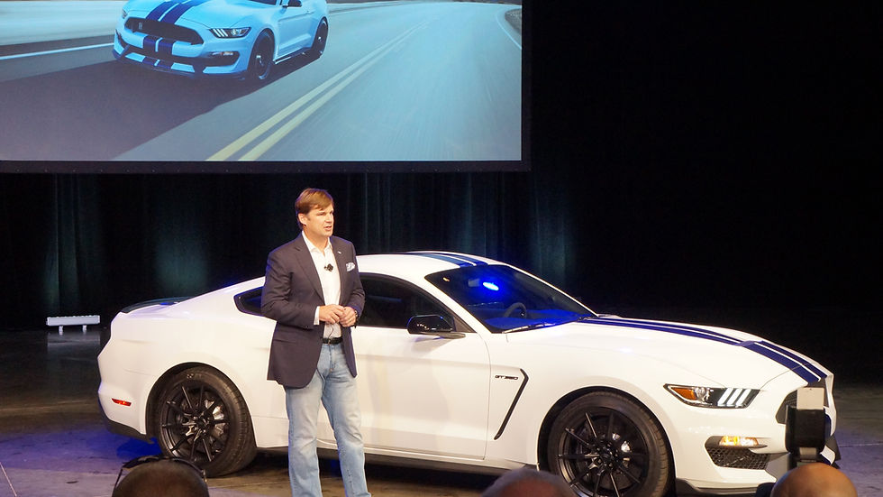 Jim Farley & New G.T. 350