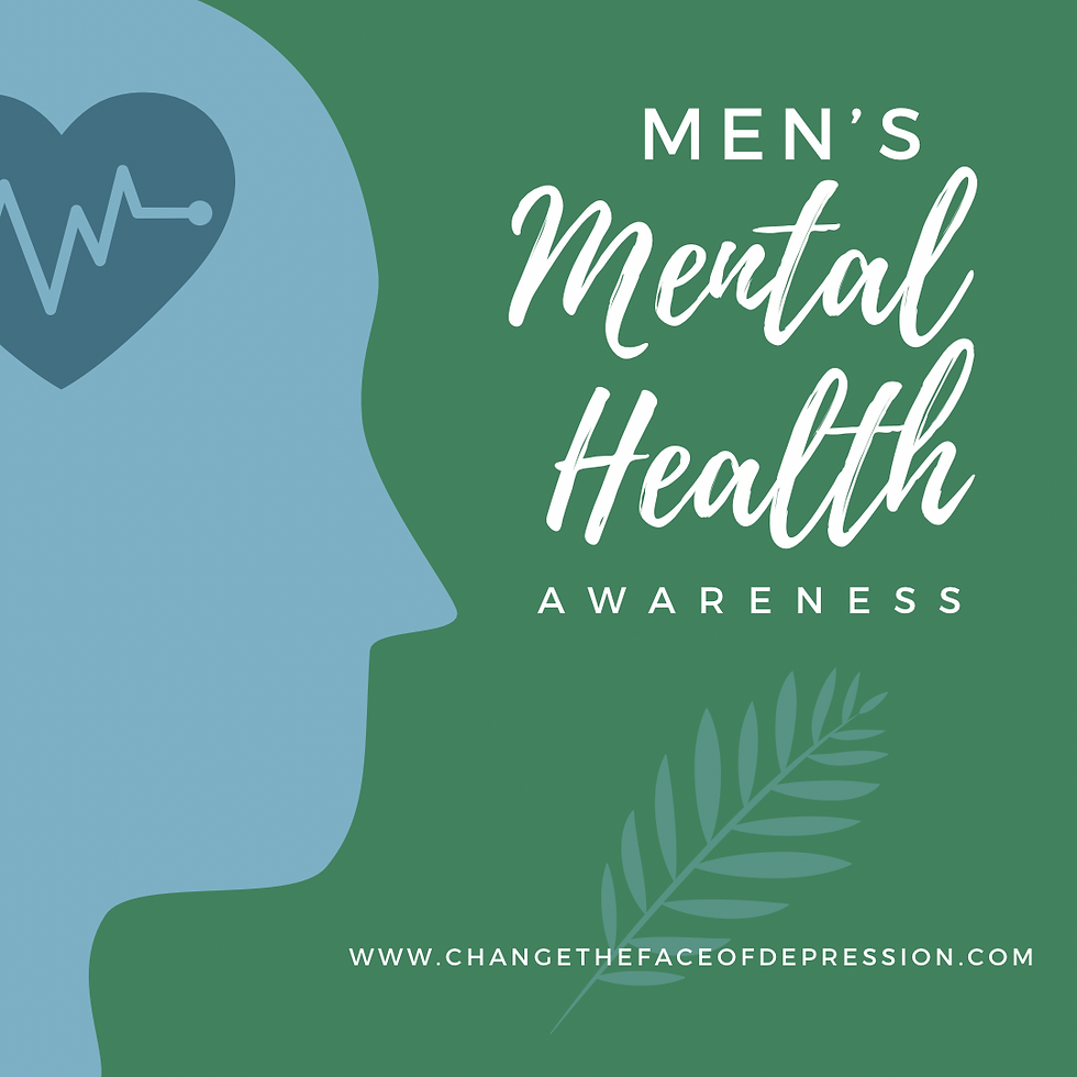 June is Men's Mental Health Awareness Month