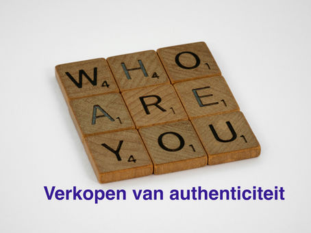 Hoe verkoop je authenticiteit?