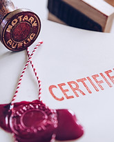 Notary wax seal on the document..jpg