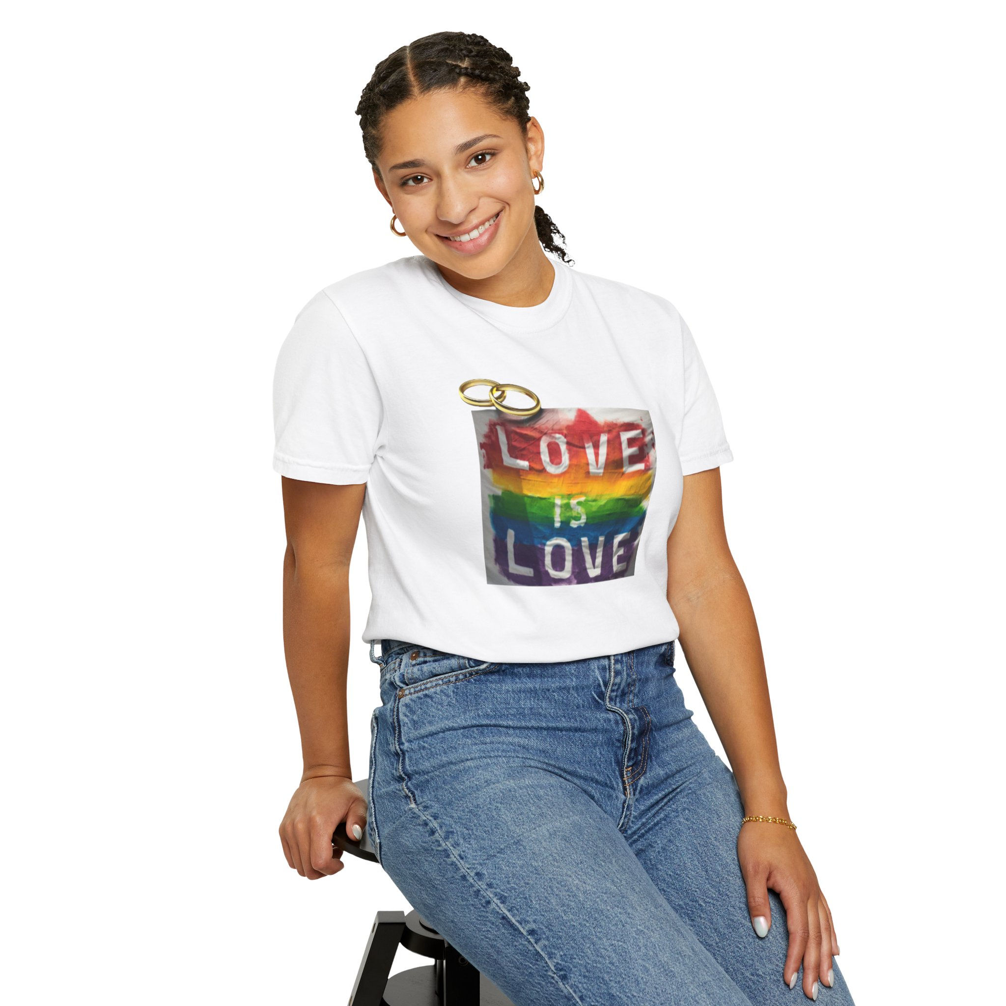T-Shirt LGBTQIA Love is Love
