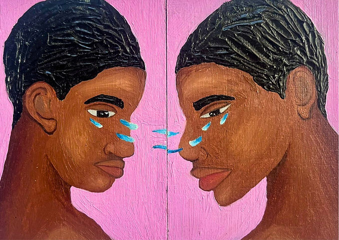 (Trabalhos de SANTO mostram vulnerabilidades masculinas. Imagem: Divulgação)