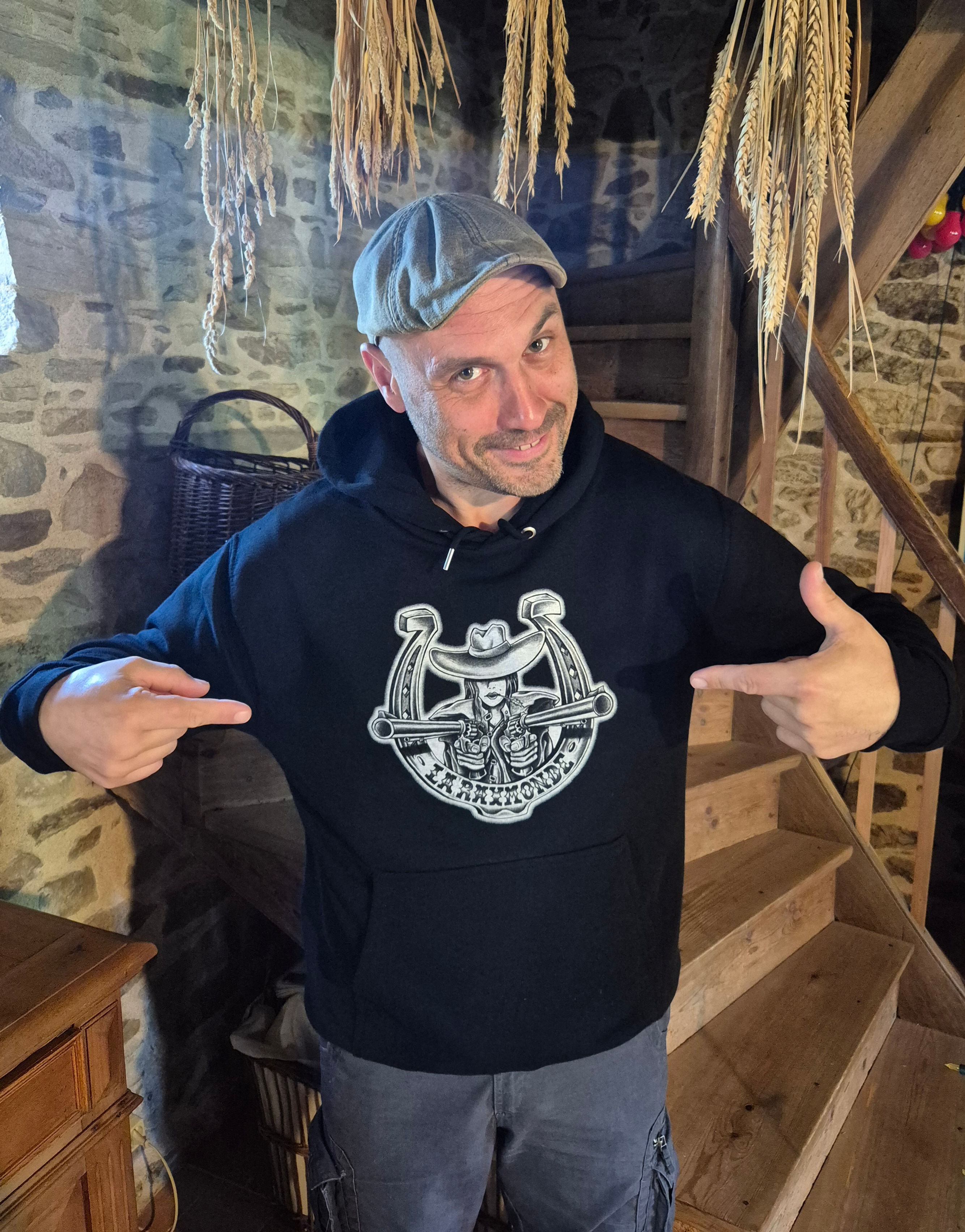 Sweat à capuche La Raymonde