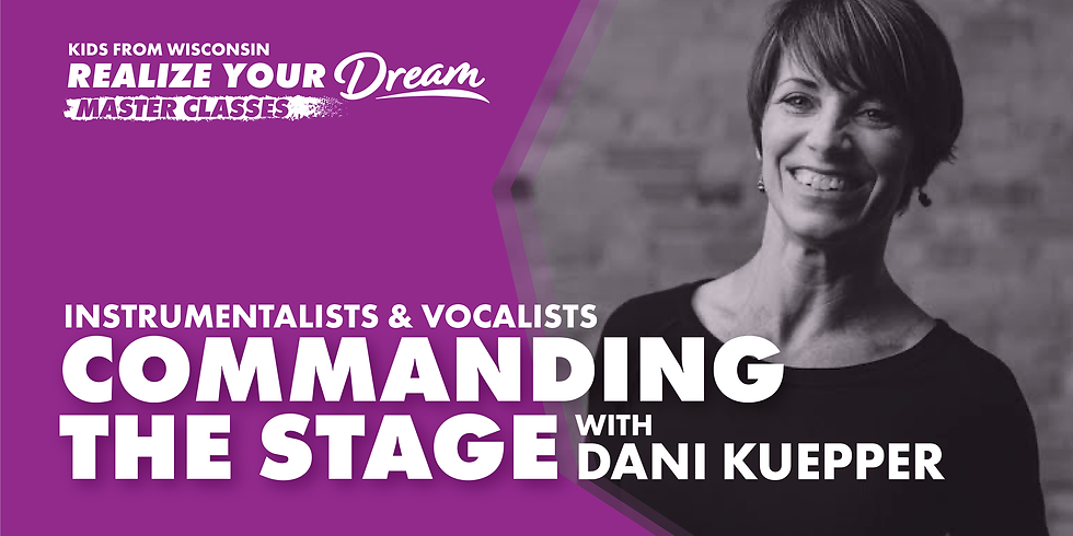 Virtual Master Class - Commanding The Stage