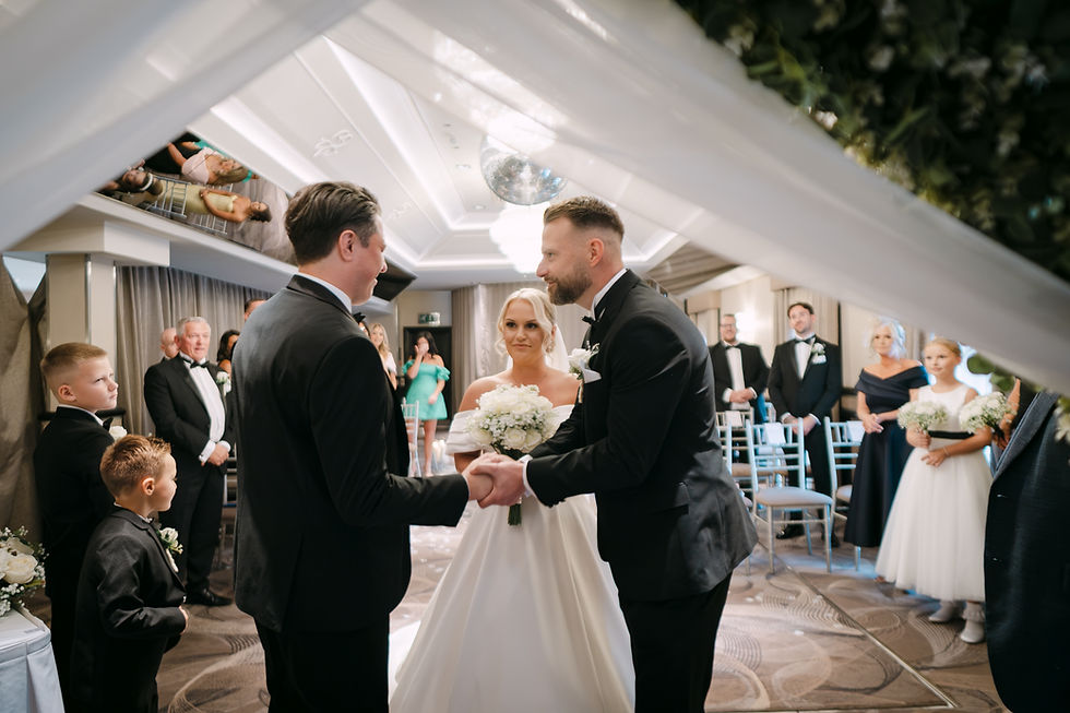 the torrance hotel, wedding ceremony