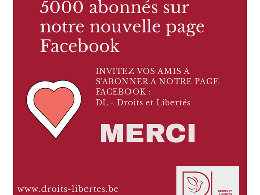 A l'attention des membres DL : merci de publier cette affiche sur votre profil/ page Facebook