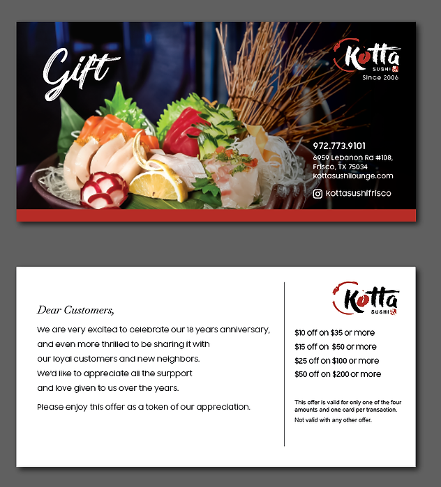 Kotta _gift card 
