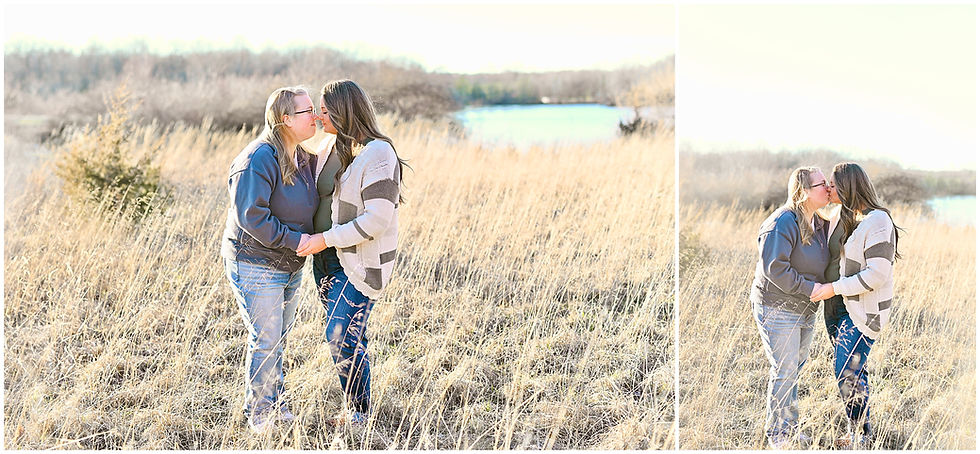 Fairfield Lakes LGBTQ Engagement Lafayette Indiana Photographer Photography