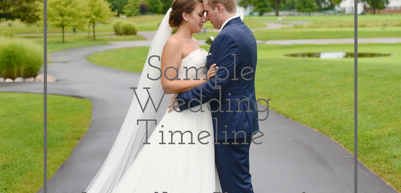 Sample Wedding Day Timeline- Wedding Wednesday