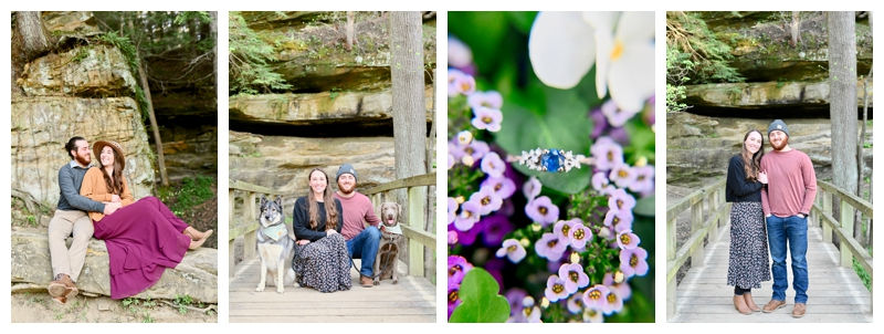 Turkey Run State Park Engagement: Taylor & Perry