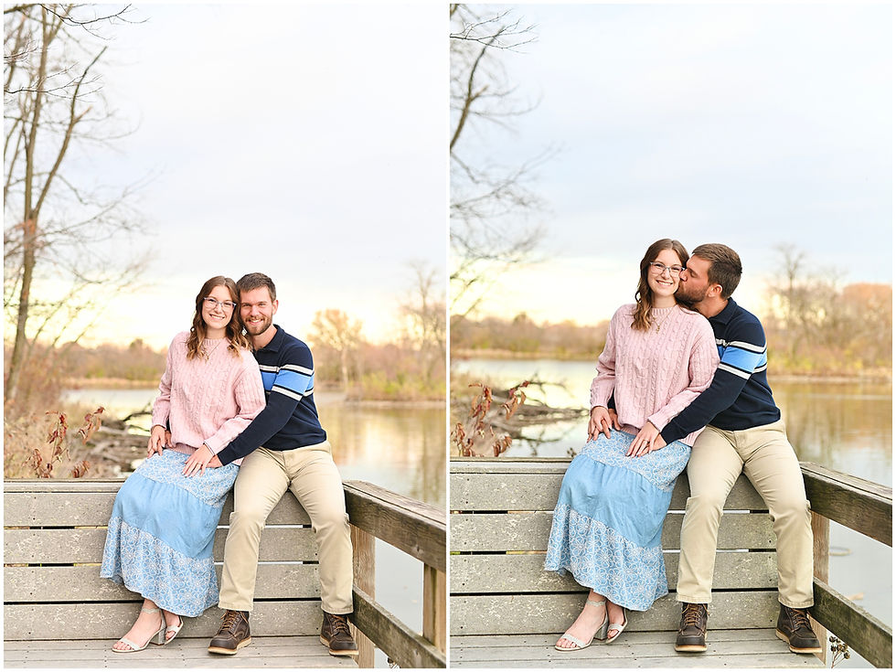 Celery Bog Engagement West Lafayette Indiana Photographer Photography