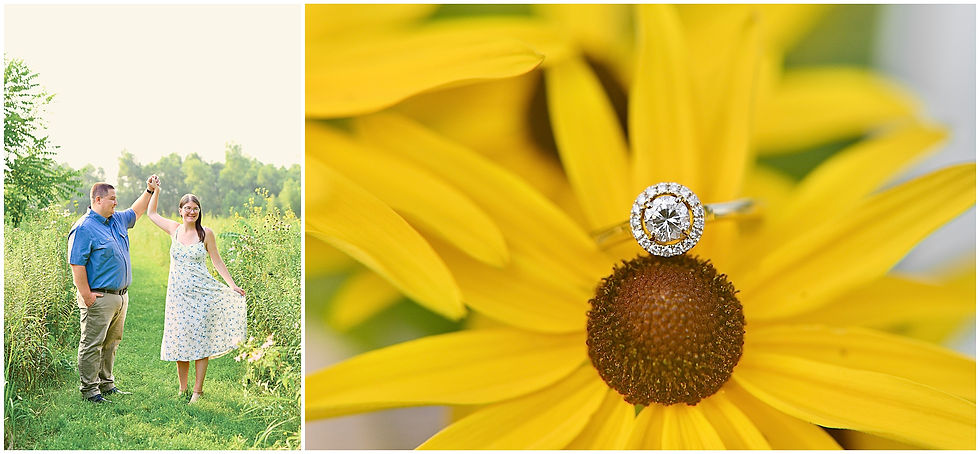 Celery Bog Engagement West Lafayette Indiana Photographer Photography