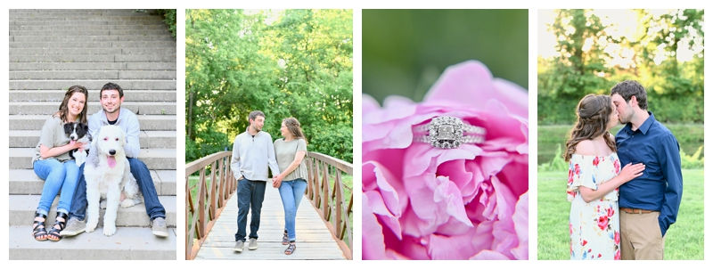 Holcomb Gardens Indianapolis Indiana Engagement: Lauren & Robert