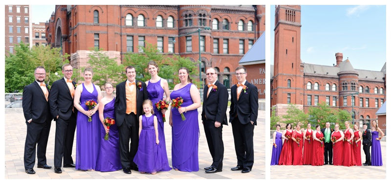 Crowne Plaza Union Station Indianapolis Indiana Wedding Photographer Photography Lafayette Same Sex