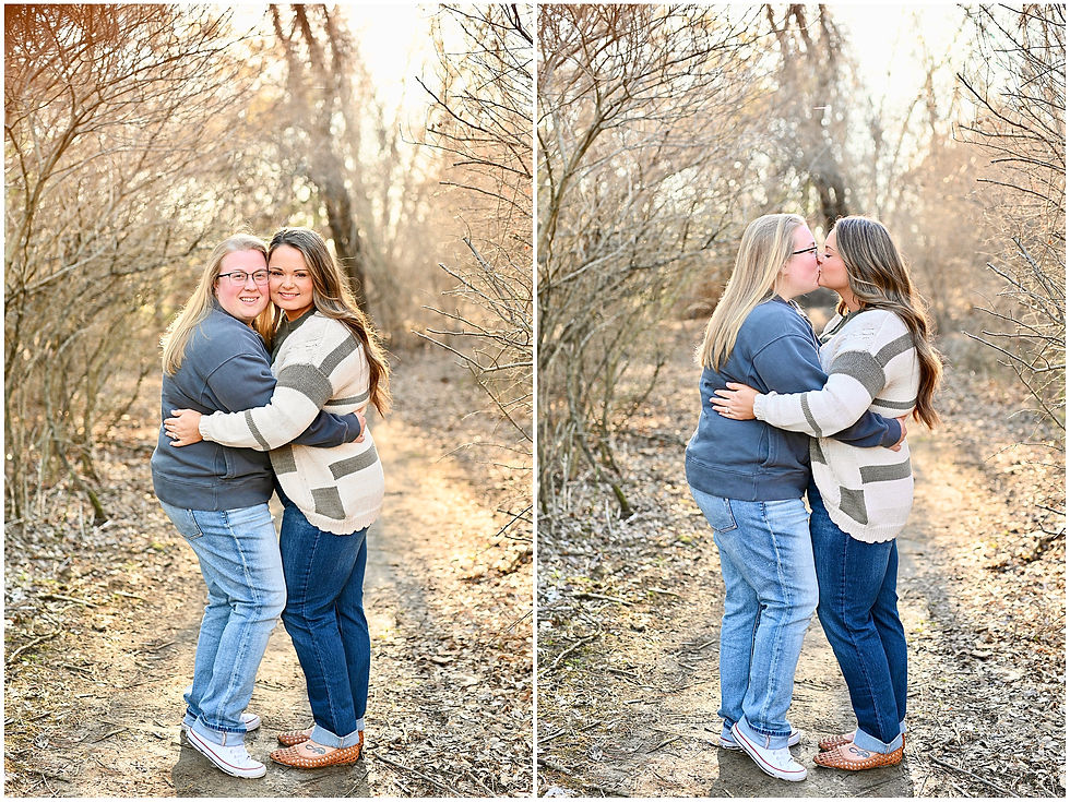Fairfield Lakes LGBTQ Engagement Lafayette Indiana Photographer Photography