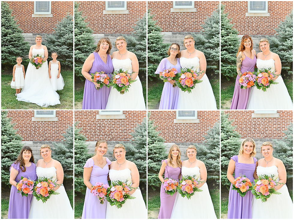St Joseph Church Wedding Elwood Indiana Photographer Photography