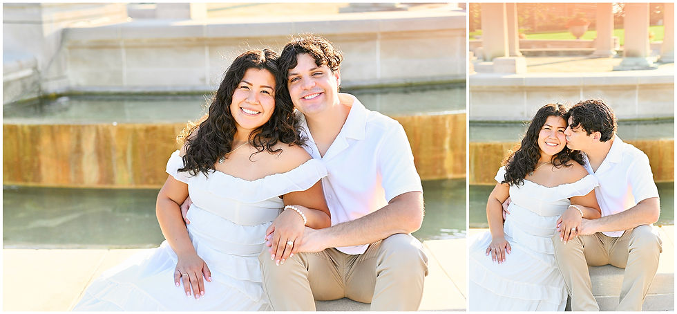 Coxhall Gardens Engagement Carmel Indiana Photographer Photography