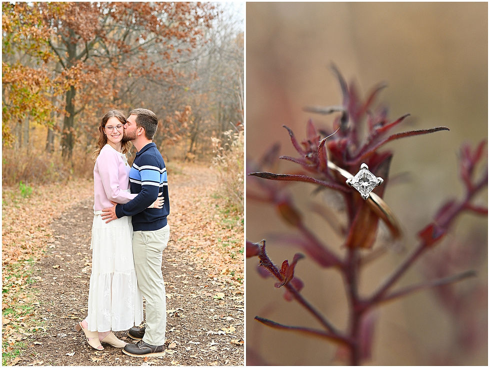 Celery Bog Engagement West Lafayette Indiana Photographer Photography
