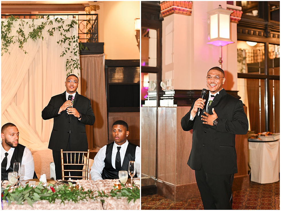 Union Station Wedding Indianapolis Indiana Crowne Plaza Photographer Photography