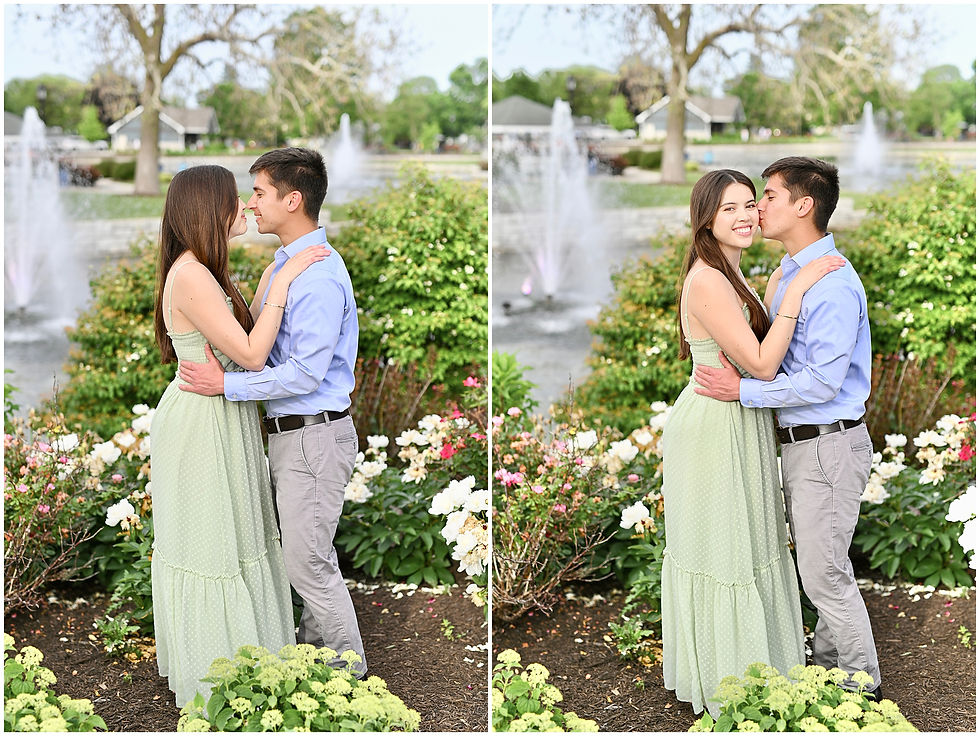 Columbian Park Engagement Lafayette Indiana Photographer Photography