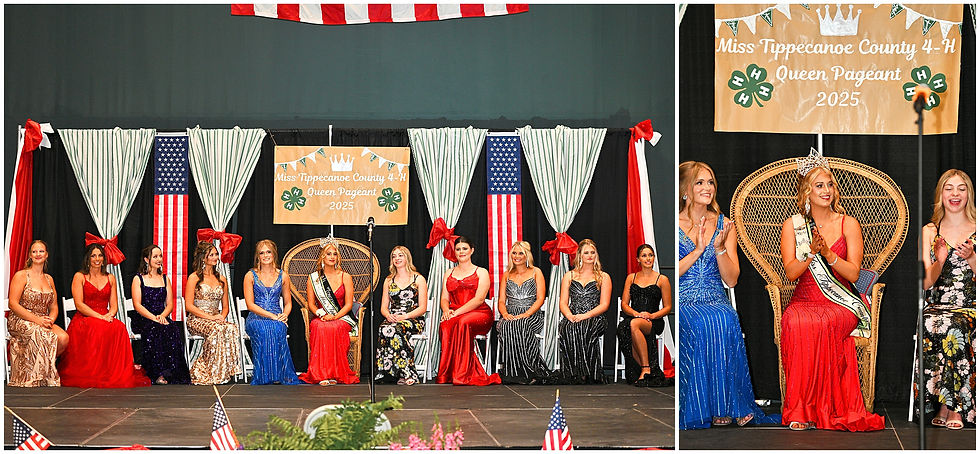 Miss Tippecanoe County 4H Queen Pageant 2025