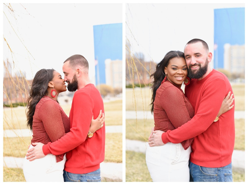 Downtown Indianapolis Engagement Photographer White River State Park