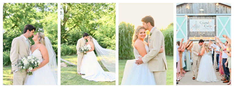 The Crystal Coop Anderson Indiana Wedding: Mikayla & Josh