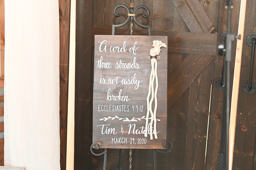 Cord of Three Strands Anderson Indiana Wedding Photographer Photography