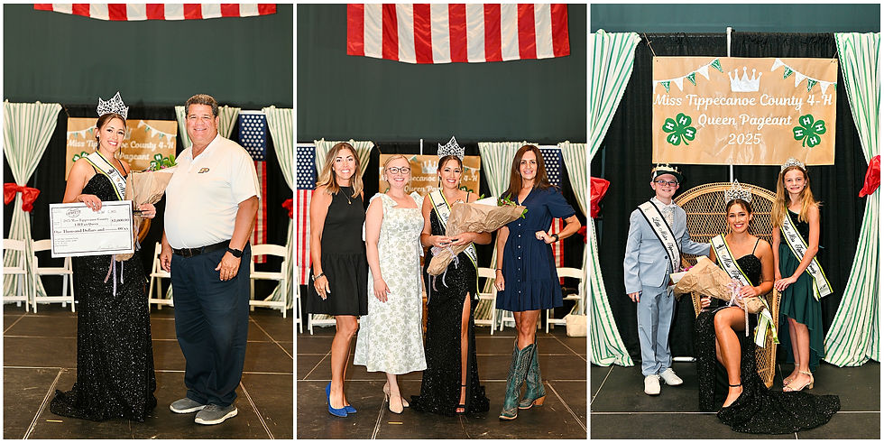Miss Tippecanoe County 4H Queen Pageant 2025
