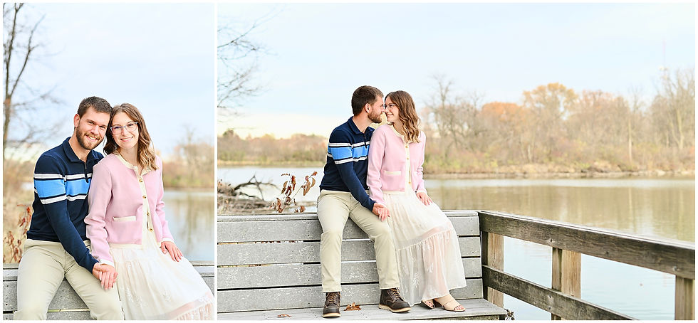 Celery Bog Engagement West Lafayette Indiana Photographer Photography