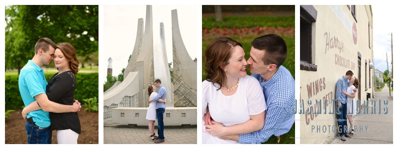 Purdue University Harry's Chocolate Shop West Lafayette Indiana Engagement: Abby & David