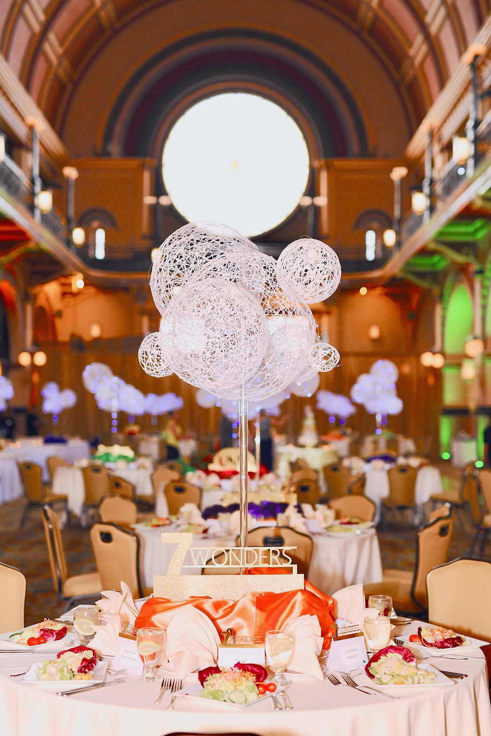 Gamer Table Numbers Union Station Wedding Photographer