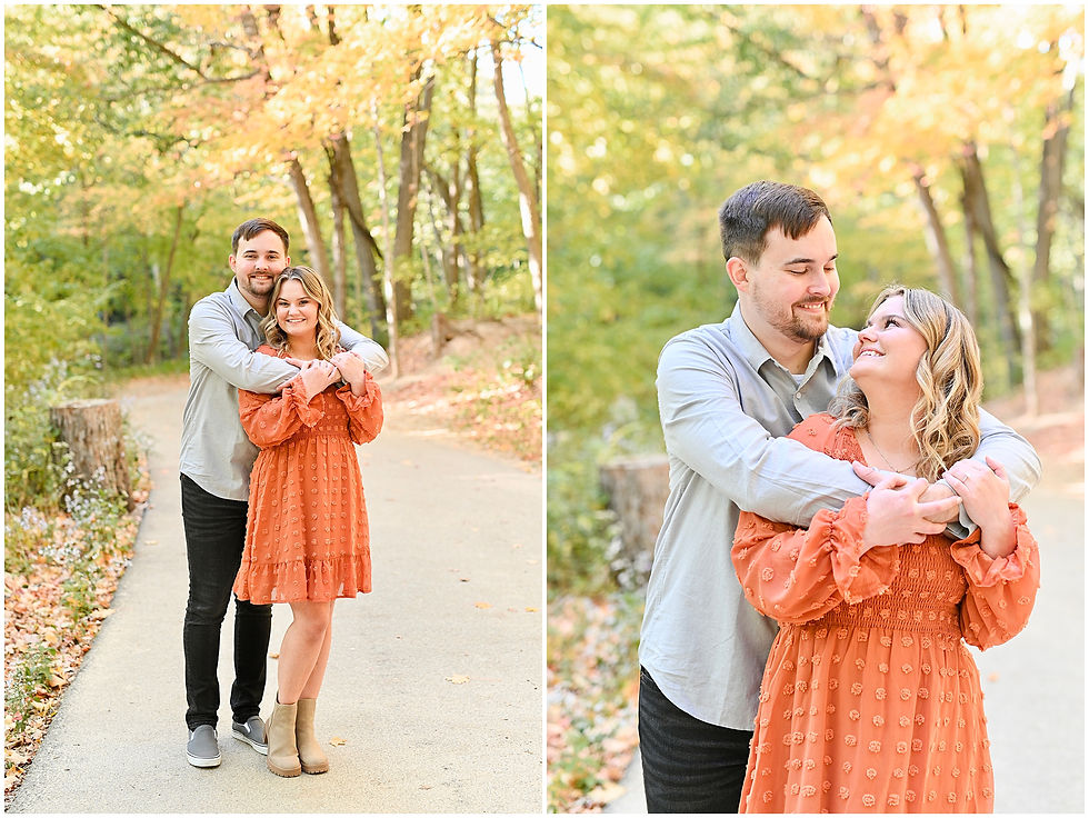 Happy Hollow Park Engagement West Lafayette Indiana Photographer Photography