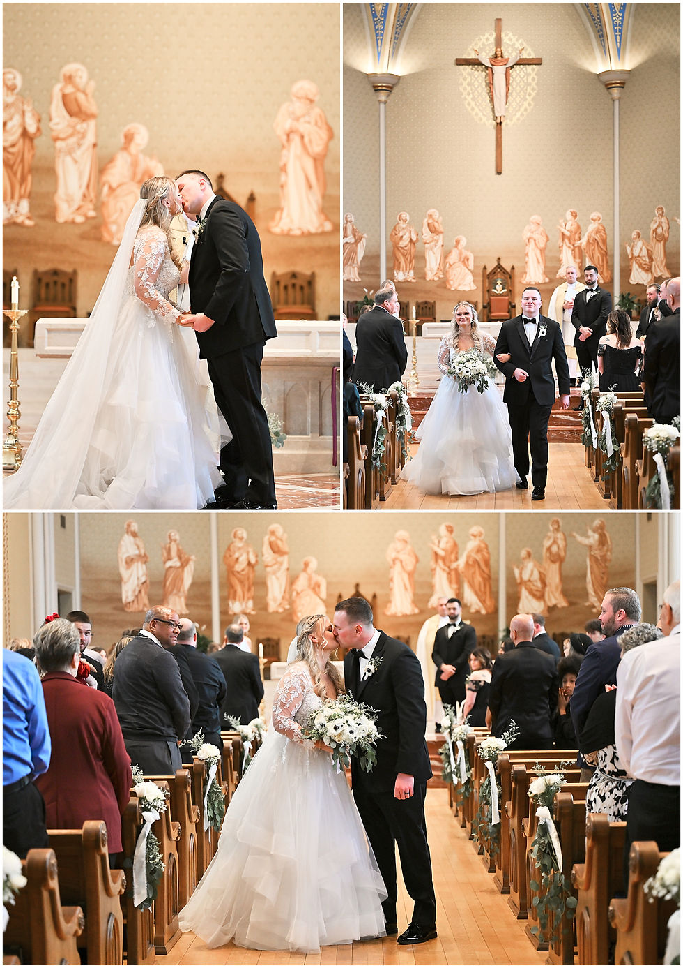 St Mary Cathedral Wedding Lafayette Indiana Photographer Photography