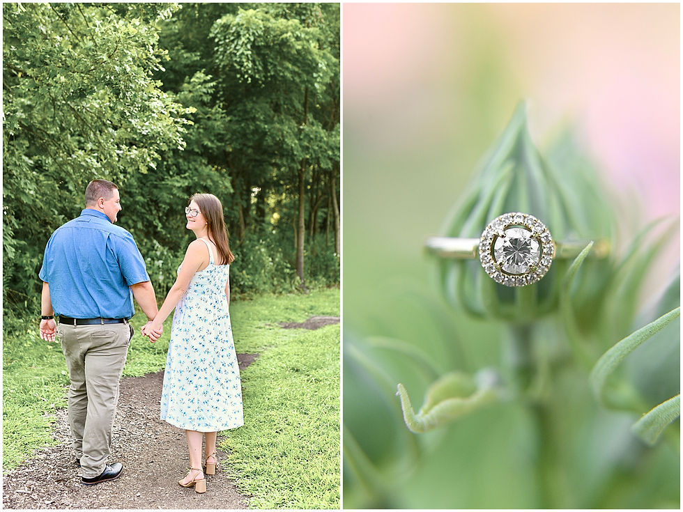 Celery Bog Engagement West Lafayette Indiana Photographer Photography