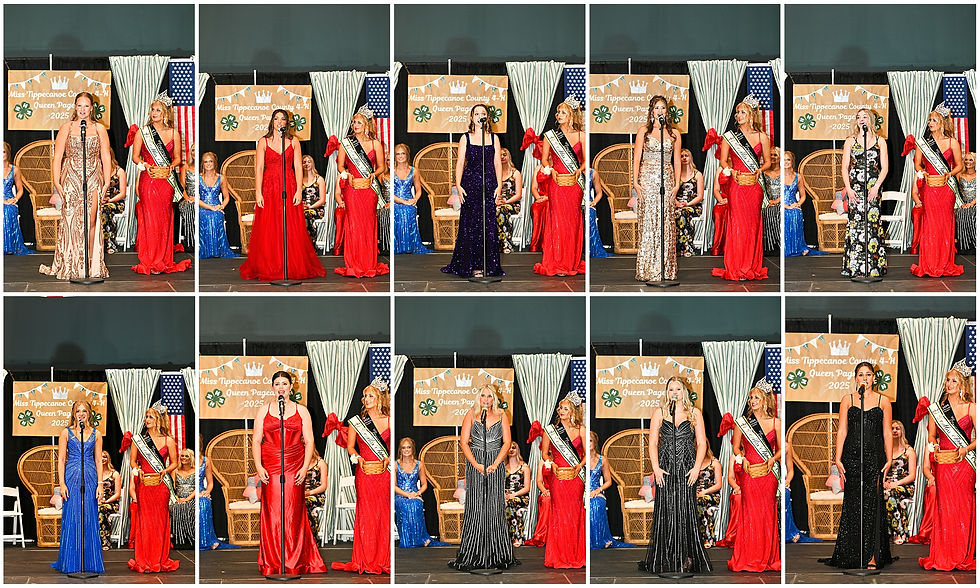 Miss Tippecanoe County 4H Queen Pageant 2025