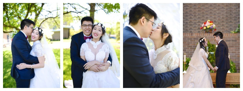 Federated Church and Purdue Memorial Union West Lafayette Indiana Wedding: Xinqi & Xiaofan