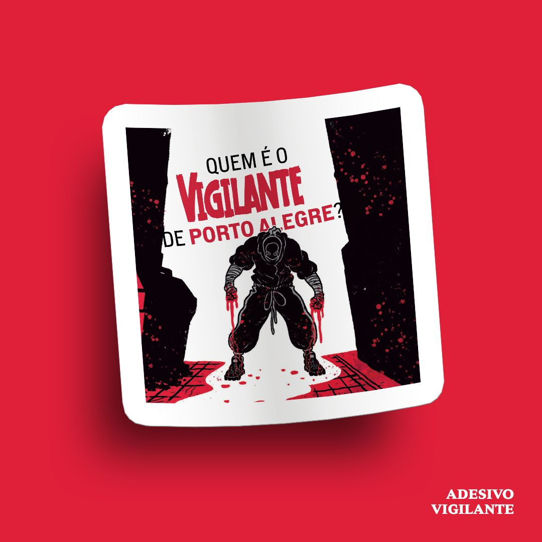 Adesivo O Vigilante do Centro Histórico