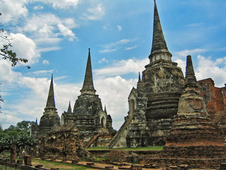 Ruins of Ayutthaya (Siam)