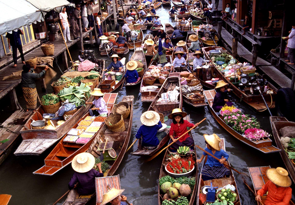 Mangrove Restoration And Amphawa Floating Market