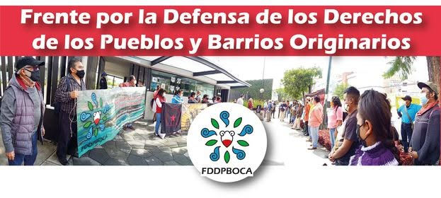 Posicionamiento sobre el Foro de "Consulta" de la Ley General de Pueblos y Comunidades - Frente por la Defensa de los Derechos de los Pueblos y Barrios del Anáhuac