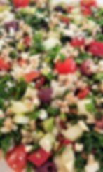 Farro Greek Salad