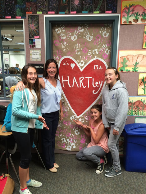 Classroom Valentine's day boxes and class decor