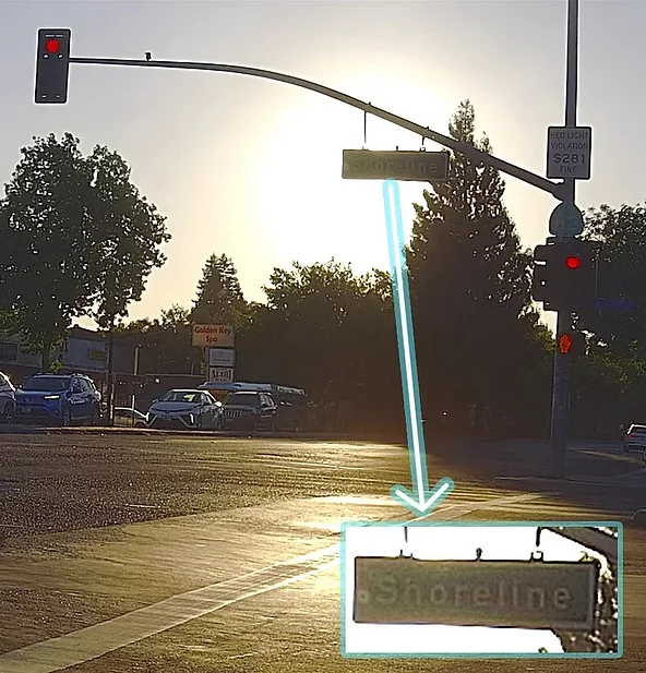 backlighting - sun behind the object of interest