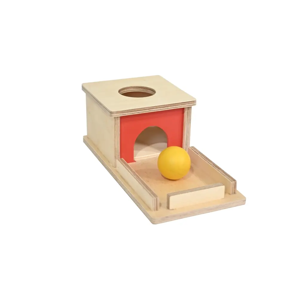 Object Permanence Box with Tray