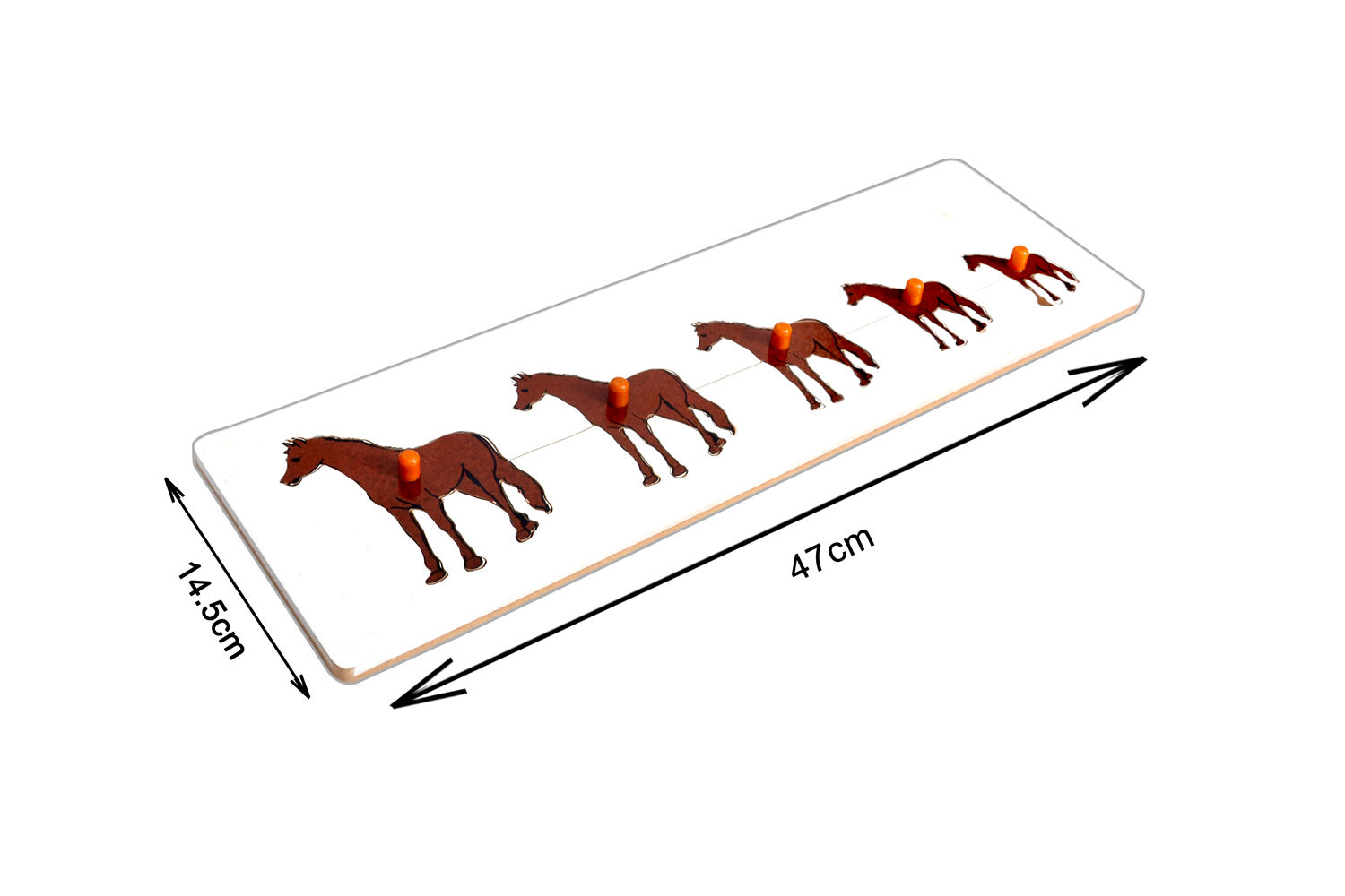 Size Variation Inset Board Horse