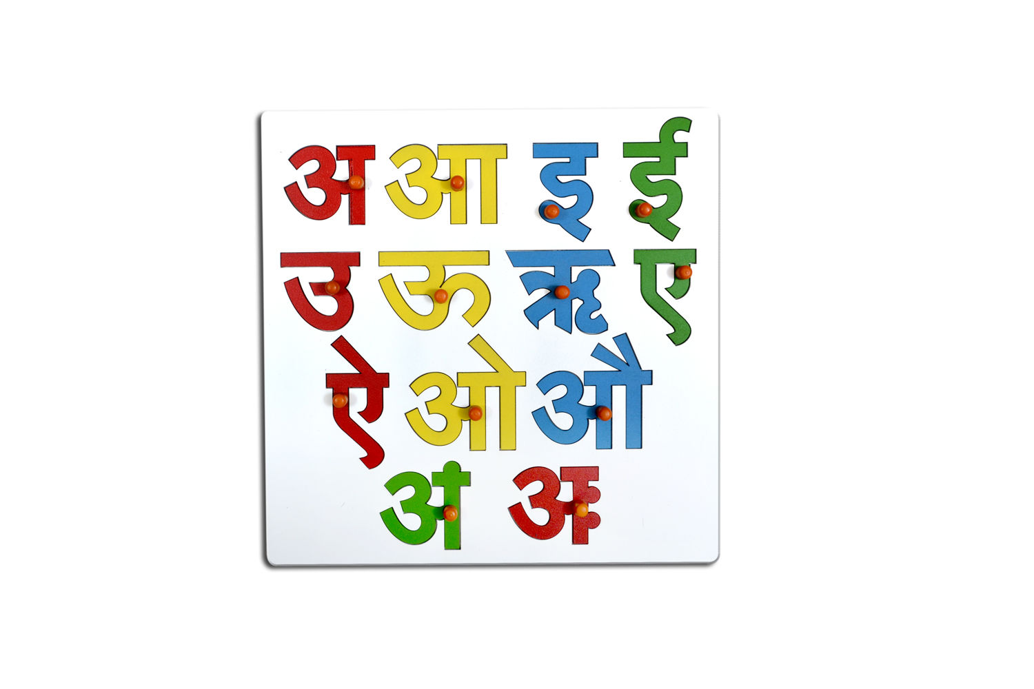 Alphabet boards Hindi -Vowels