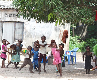 Children Playing Outdoors