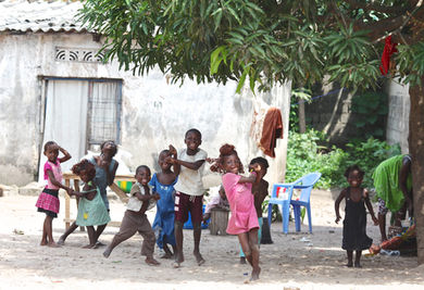 Children playing