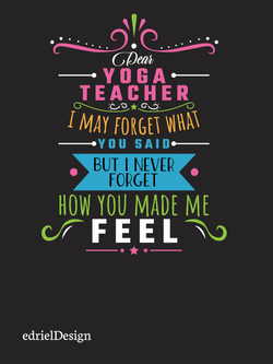 Dear Yoga Teacher